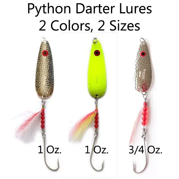 Thundermist Python Darter Bucktail Fishing Lures 1