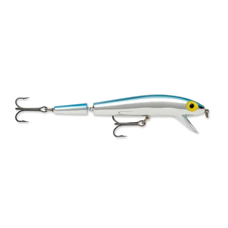 Thunderstick Jointed Metallic Silver Blue Crankbait 1