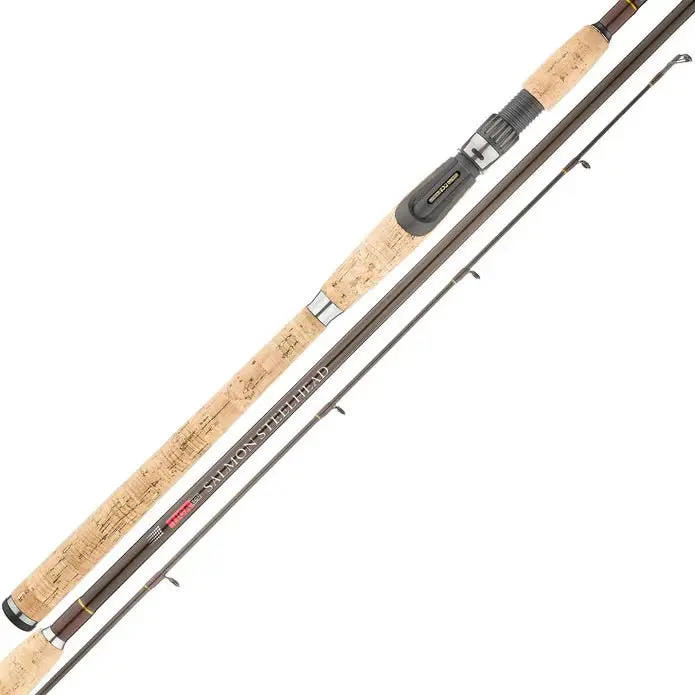 Tica Hlhb10H2S Salmon & Steelhead Spinning Rod – 10' Heavy, Carbon Graphite, Two-Piece 1