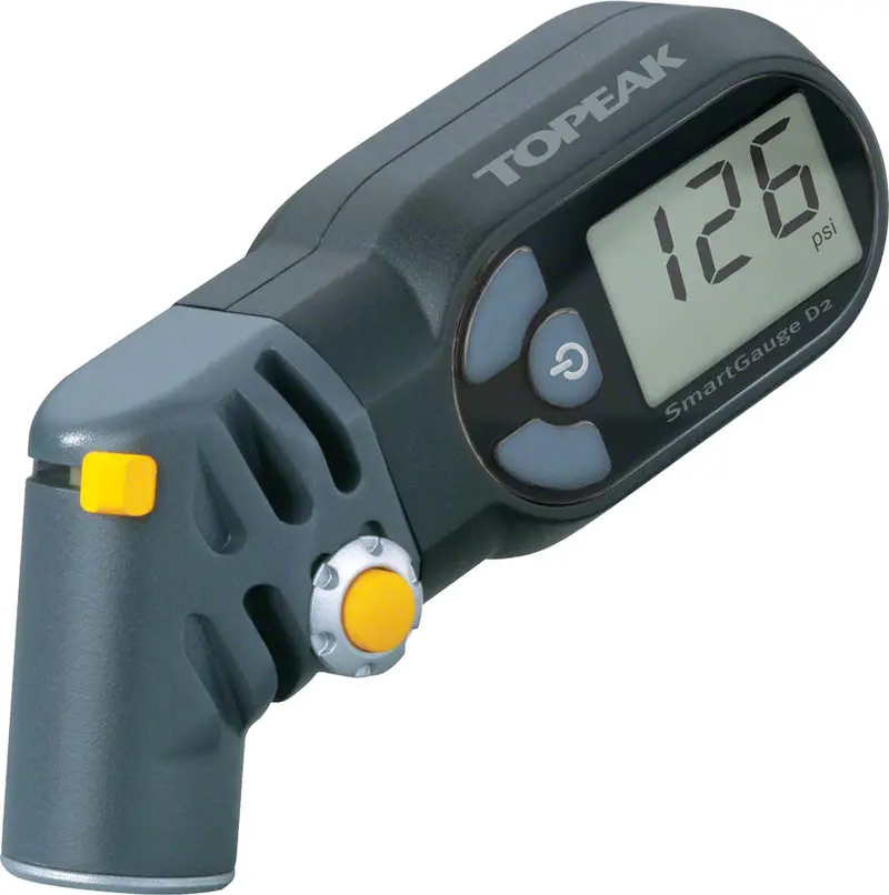 Topeak Smartgauge D2 Digital Floor Pump – Dual-Valve (Presta/Schrader), 250 Psi Max 1