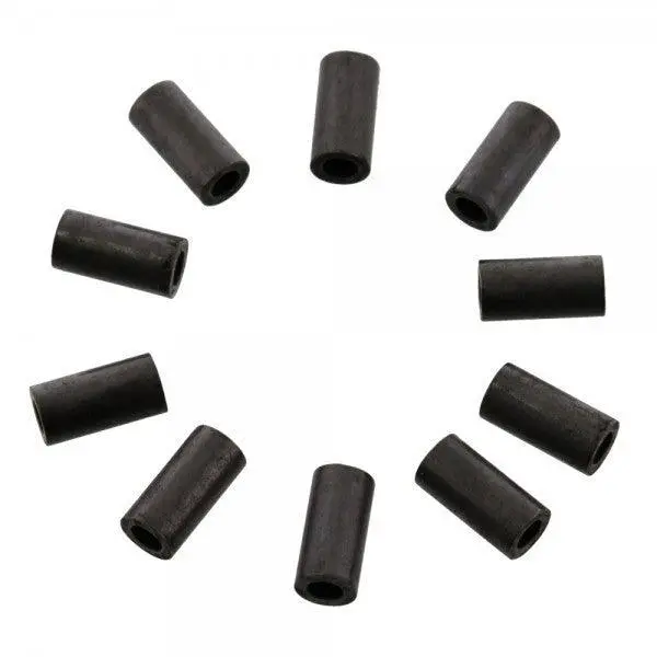Tournament Choice Black Connector Sleeves – Size 2, 32-Pack For Rig Assembly 1