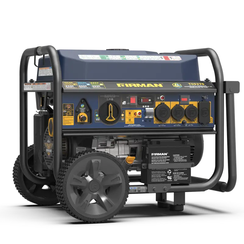 Tri-Fuel Portable Generator – 11400W Electric Start, 120V/240V Output With Carbon Monoxide Detection 1