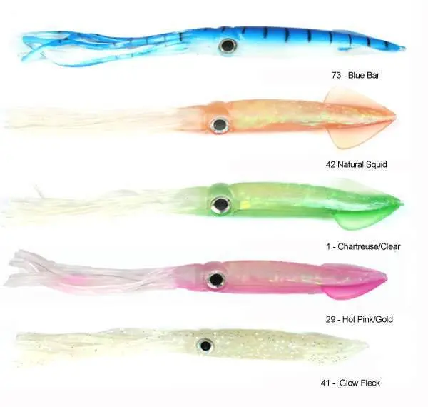 Tsunami Holographic Squid Soft Bait 1