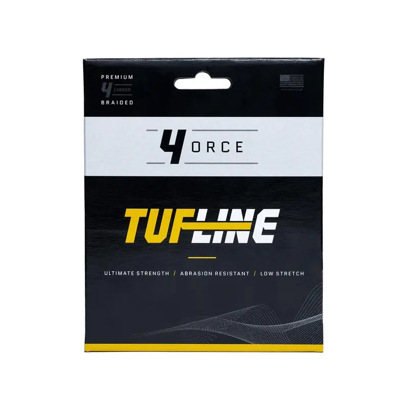 Tuf-Line 4Orce Braided Fishing Line – 125-Yard Spool, 6-Pound Test, Green 1
