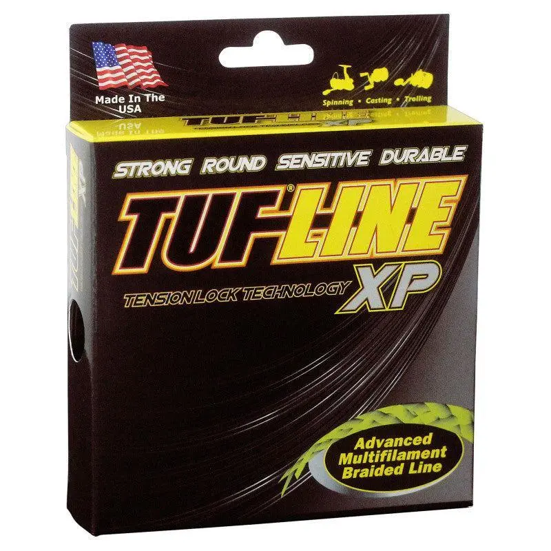 Tuf-Line Xp Braided Fishing Line – 50 Lb Test, 300 Yards, Hi-Vis Yellow 1
