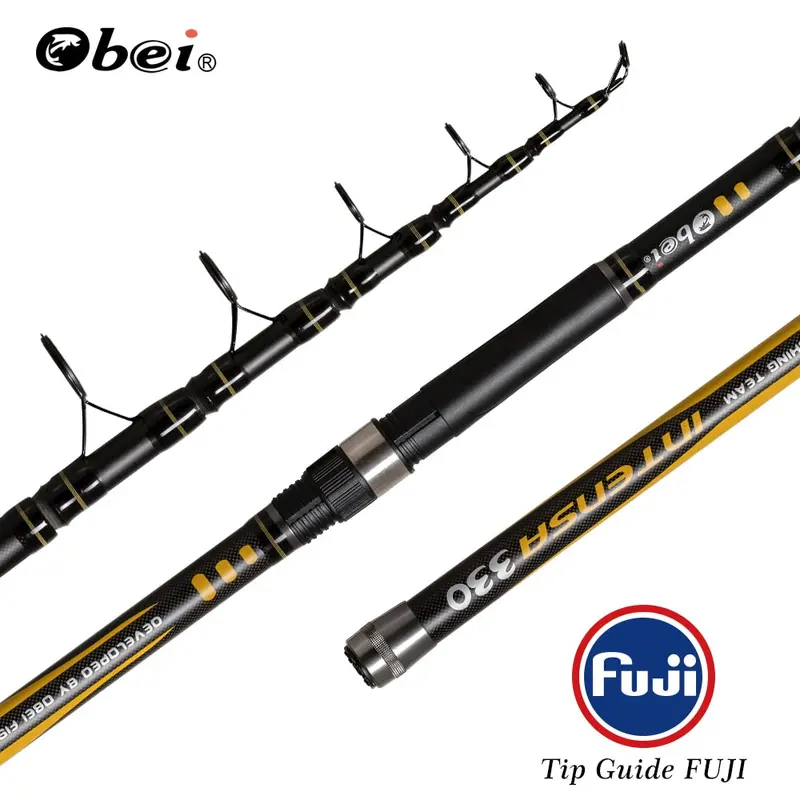 Ultra-Light Telescopic Carp Fishing Rod – Professional Travel-Friendly 3.3M / 3.6M Rod (3.25Lb Rating) 1