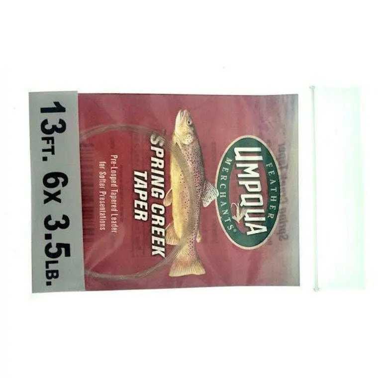 Umpqua Spring Creek Tapered Fluorocarbon Leader – 13 Ft, 3.5 Lb Test, 6X Strength 1