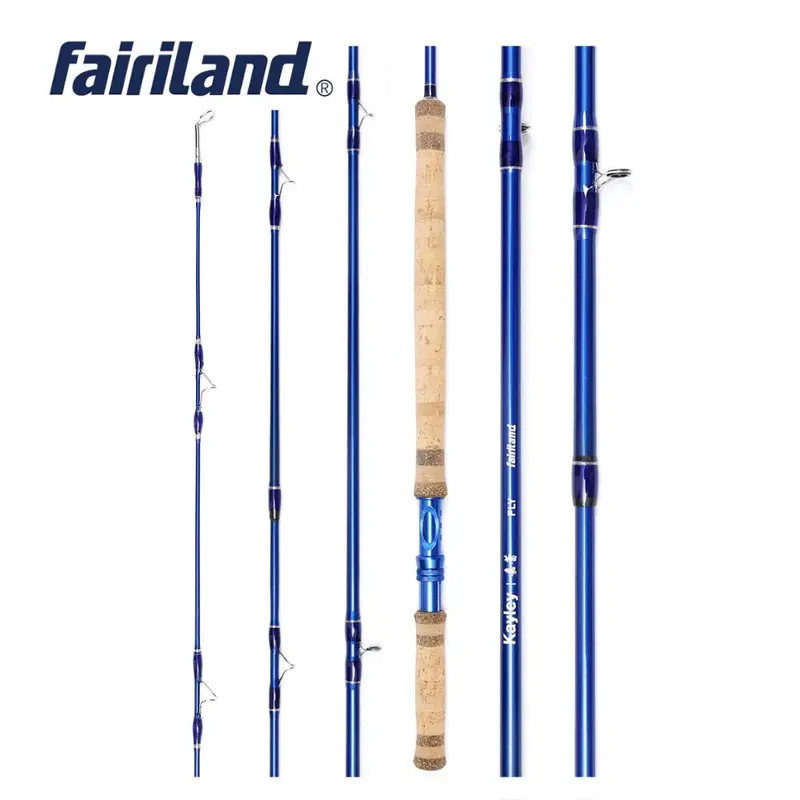 Upgraded 5-Piece Fly Rod – 11.2Ft Saltwater/Freshwater Rod (6/7–9/10Wt), Includes Spare Tip & Travel-Friendly Design 1