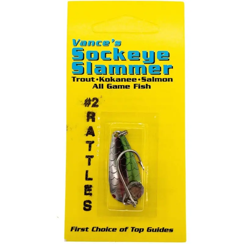 Vance’S Sockeye Slammer Sniper Spoon – 1.125" Kokanee And Trout Wobbler 1