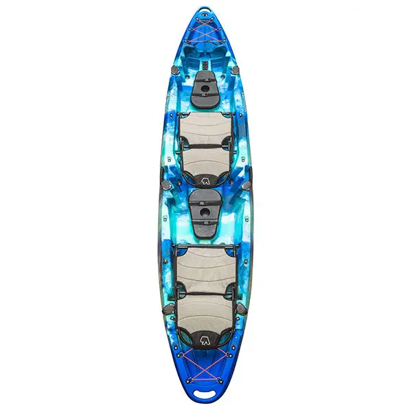 Vanhunks Blue Fin Fishing Kayak – Hybrid Pedal-And-Paddle Angling System 1