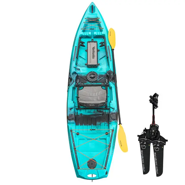 Vanhunks Mahi Mahi Fin Drive Fishing Kayak – Hands-Free Propulsion Fishing Kayak 1