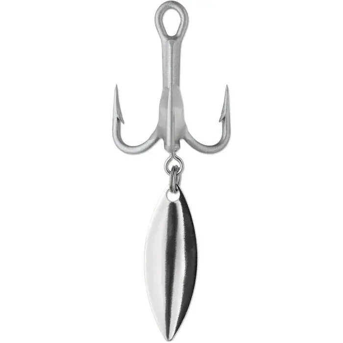 Vmc Bladed O'Shaughnessy Treble Hook – Short Shank, Size 2, Pack Of 2 1