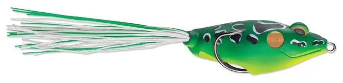 Walking Frog Soft Bait – Green Leopard Pattern 1