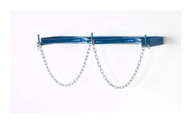 Wall-Mounted Gas Cylinder Bracket – Holds 2 Or 3 Bottles 1