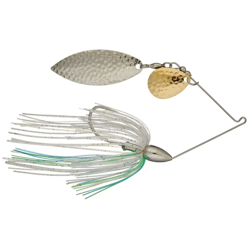 War Eagle Hammered Blade Spinnerbait – 1/2 Oz, Colorado/Willow Combo 1