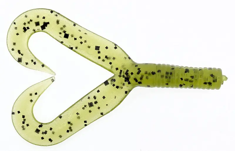 Watermelon Seed Twin-Tail Creepy Crawler Soft Lure 1