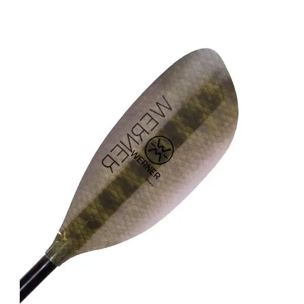 Werner Shuna Hooked Adjustable Two-Piece Fishing Kayak Paddle 1