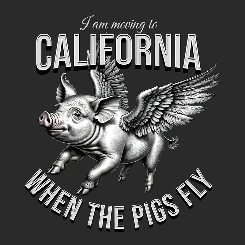 When Pigs Fly Whimsy Tee 1
