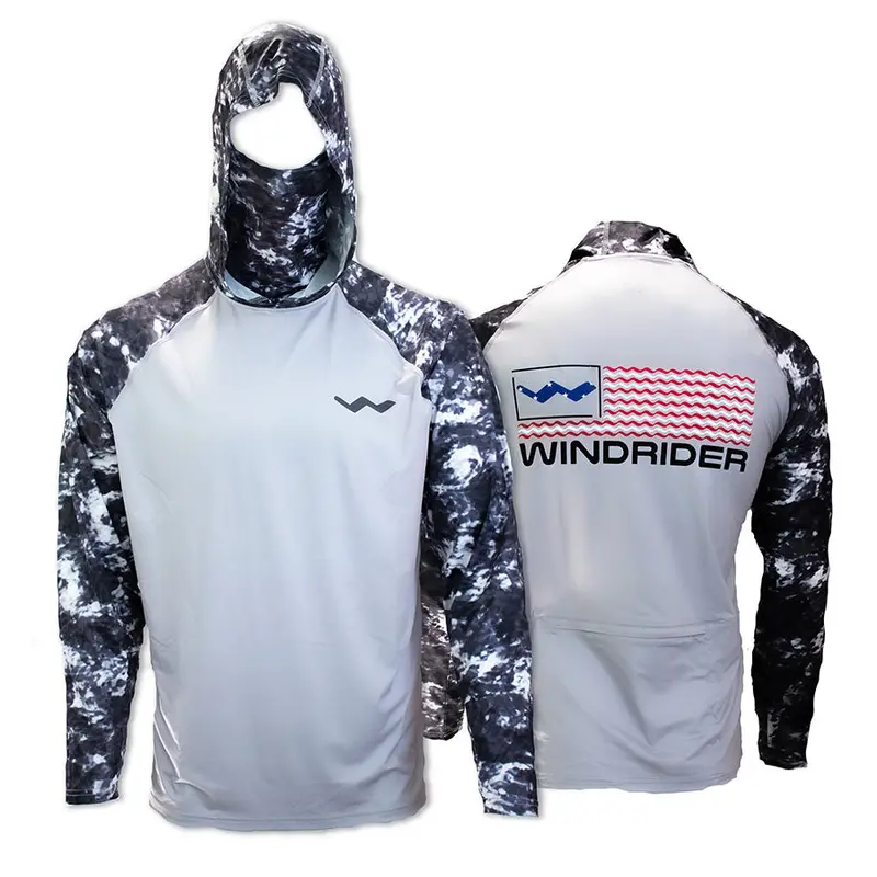 Windrider Atoll Hooded Fishing Shirt With Detachable Gaiter 1