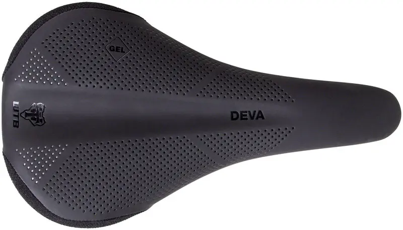 Wtb Deva Women’S Saddle – Chromoly Rails, Black, Medium Fit 1