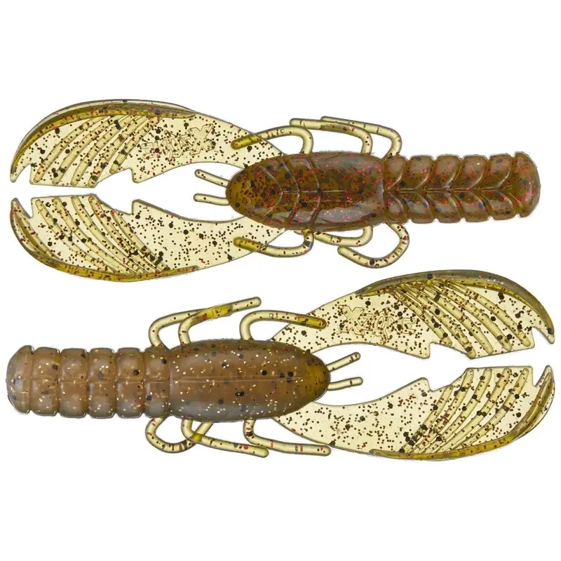 X Zone Muscle Back Craw Soft Bait – 4-Inch, Pack Of 7 1