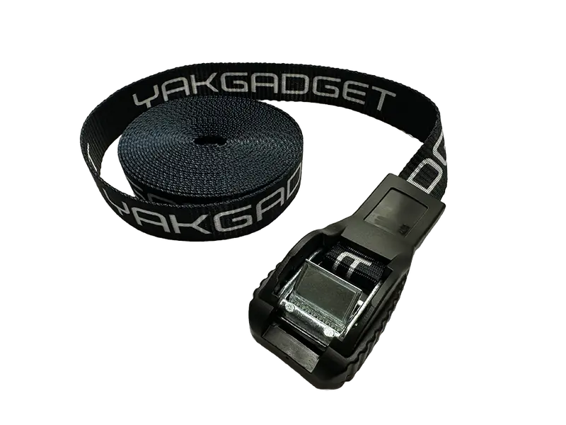 Yakgadget 15-Foot Lockdown Cam Strap For Kayak Securing 1