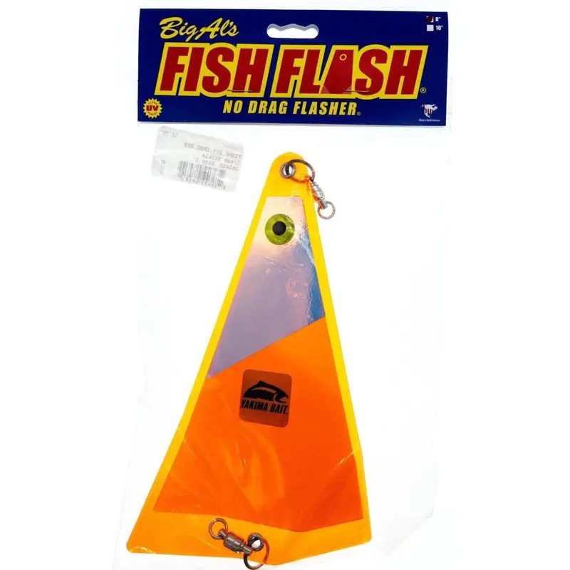 Yakima Bait Fish Flash Medium Inline Flasher – 8-Inch, Cream Sickle 1