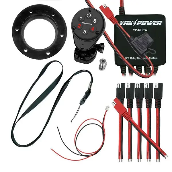 Yakpower Five-Channel Wireless Digital Switching System With Steering Wheel Interface 1