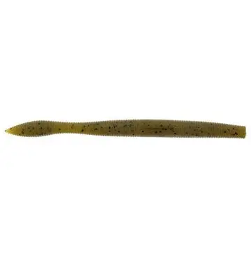 Yamamoto Neko Fat Soft Bait In Green Pumpkin With Black Flake 2