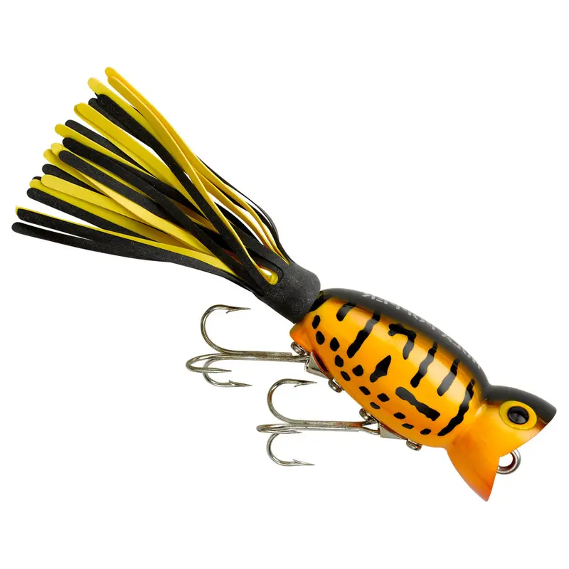 Yellow Coachdog Hula Popper Fishing Lure 2