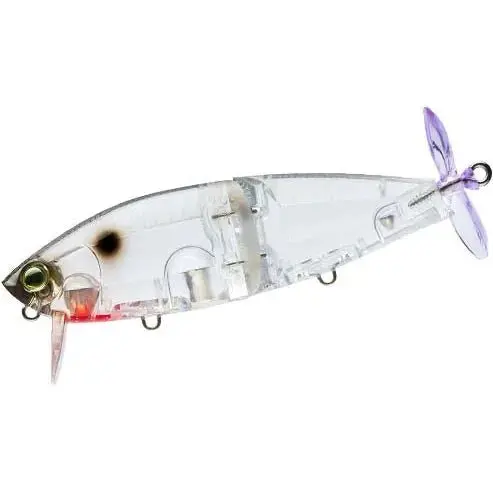 Yo-Zuri Wake 3Db Prop Bait – 3.375-Inch Wakebait With Rotating Props, 0.875-Ounce 1