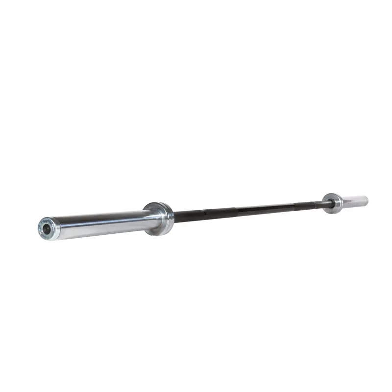 York 7-Foot Black Oxide Olympic Bar – 30Mm Shaft Diameter 1