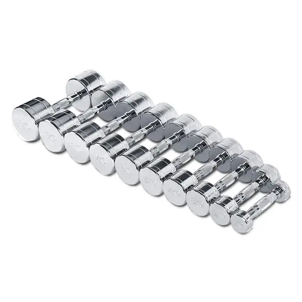 York Canada Premium Chrome Dumbbells – Commercial-Grade Strength Equipment 1