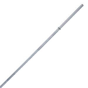 York Ns-6530 Chrome 7-Foot Standard Weight Bar With Fixed Inner Collars 1