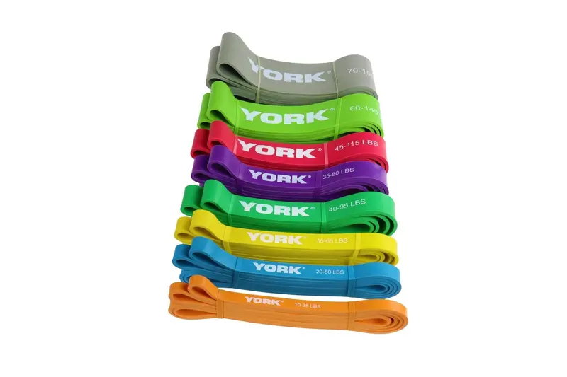 York Resistance Band Set – Durable Latex Exercise Bands 1