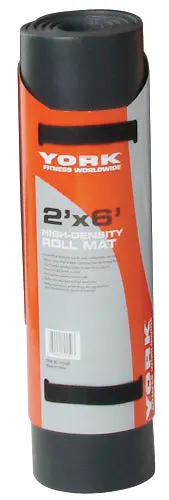 York Roll-Up Exercise Mat For Yoga, Pilates, And Floor Workouts 1