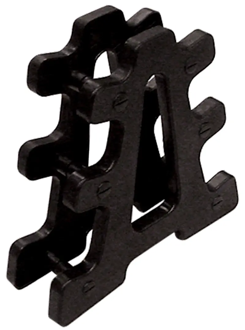 York Vinyl Dumbbell Rack – Compact Vertical Stand For Organized Storage 1