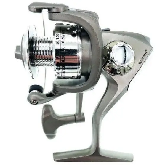 Yumoshi Sc2000 5.5:1 Gear Ratio Spinning Reel – Grey/Silver 1