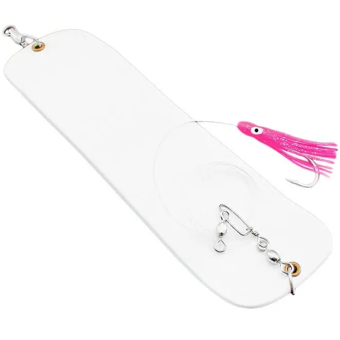 Zak Tackle Humpy Special Rig – Large Dodger & Hoochie Combo For Salmon & Trout Trolling 1