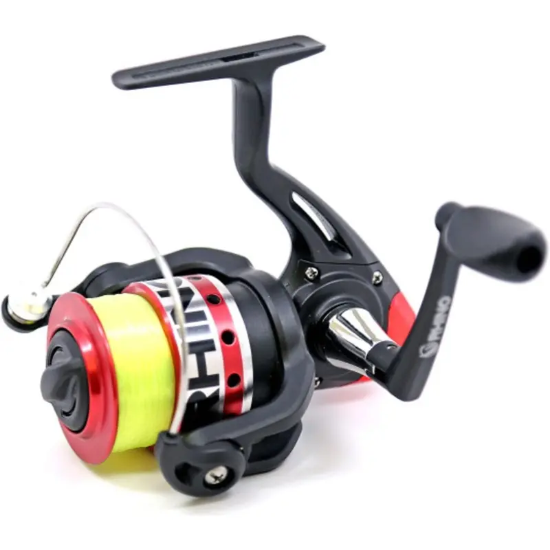 Zebco Rhino Tough Pre-Spooled Spinning Reel – Size 30, 4.3:1 Gear Ratio, Durable All-Purpose Design 1