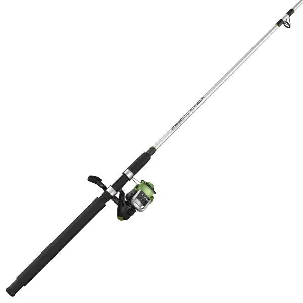 Zebco Stinger Spinning Combo – 7-Foot 2-Piece Rod With 4.3:1 Gear Ratio Reel 1