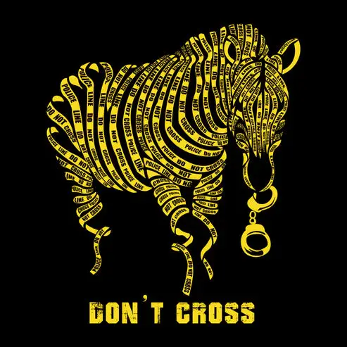 Zebra Trouble Graphic T-Shirt 1